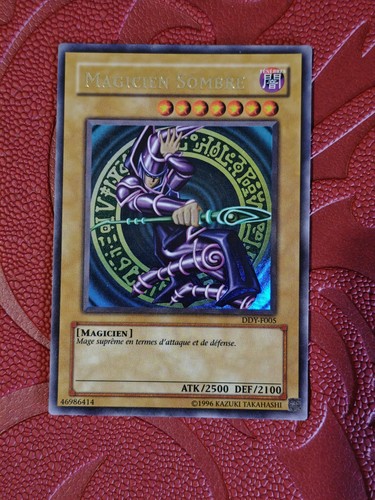 Carte magicien sombre - yu-gi-oh,