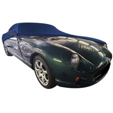 Bâche de protection compatible avec  TVR Cerbera pour intérieur Le Mans Bleu