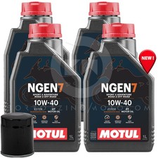 KIT D'ENTRETIEN 4L MOTUL NGEN 7 10W40 YAMAHA FZR R OW01 750 1989-1992