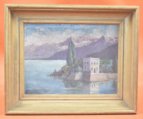 Peinture huile sur bois - sur,