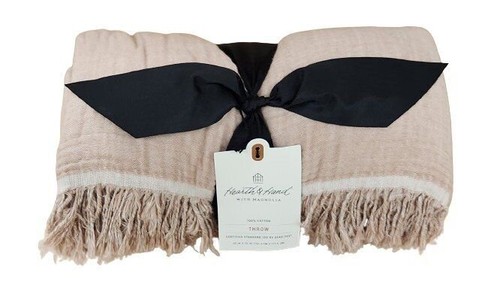 Solid gauze throw blanket rose - solid,