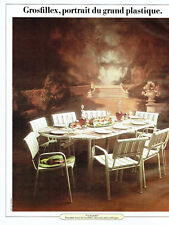 1976 Advertising 088 Advertising Grosfillex Garden Lounge Ascot Set