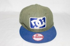 DC Shoes New Era 59fifty Snapback Cap OSFM Green Blue New with Snapback Decal