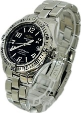 Breitling Colt Ocean A17350 Black Automatic Mens Watch Excellent A3295
