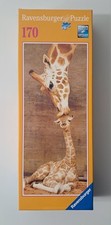 Ravensburger First Kiss Puzzle Giraffe Mother Calf Complete All Ages Germany 