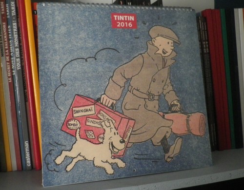 Calendrier tintin 2016 - calendrier,