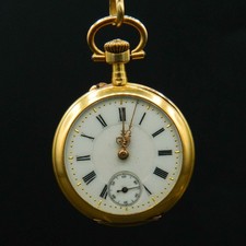 O946 - Montre de Col SG , Or