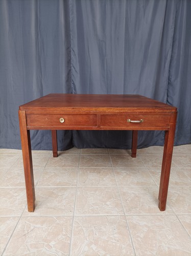 Table vintage noyer - table,