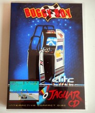 Atari Jaguar CD BUGGY BOY (ST version adapted) homebrew game / jeu homemade