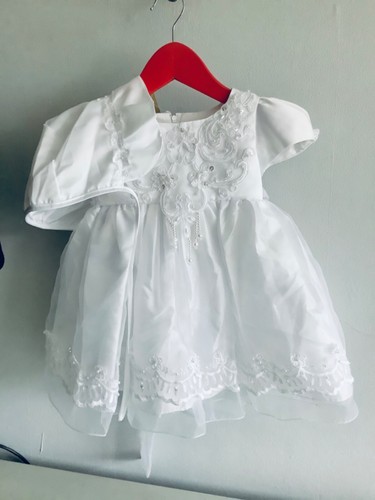 Robe mariée baptême - robe, blanc