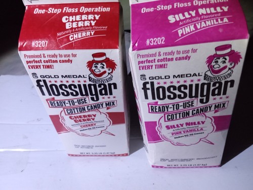 Cotton candy floss sugar - candy, 2pack