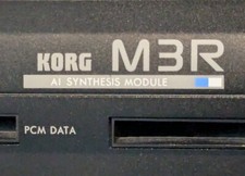 Korg M3R AI Synthesis Module Rackmount Synthesizer M3-R M-3-R Serial # 000033
