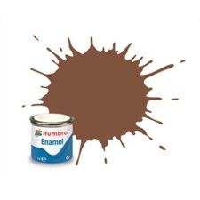 Humbrol 186 Matte Brown - 14ml Enamel Paint