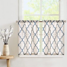 Lot de 2 Rideau Cuisine