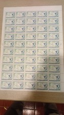sello Chile 1970 unicef bloque 50 Timbres MNH