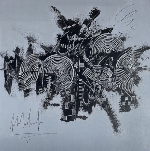 Tableau moderne abstrait - moderne,