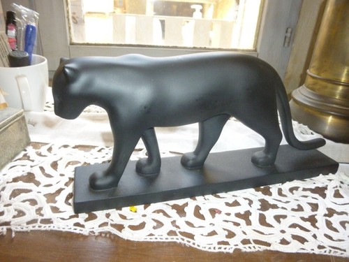 Statue reproduction panthère - statue,