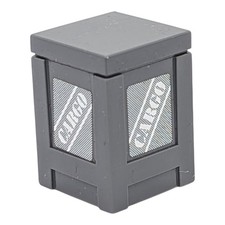 LEGO conteneur gris foncé