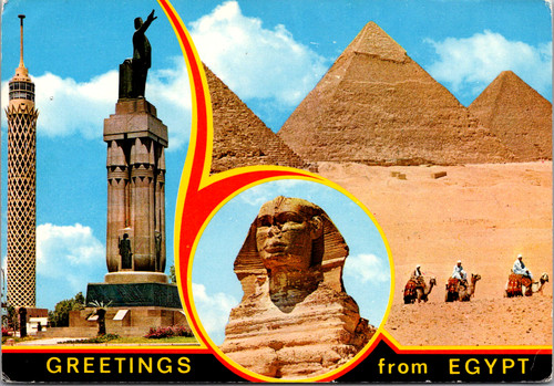 Greetings from egypt sphynx - egypt,