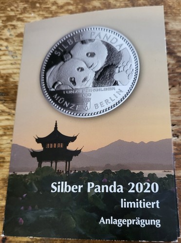 Silberpanda 2020 once argent - 2020, 1