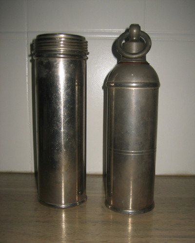 Ancienne bouillotte etain - 2,