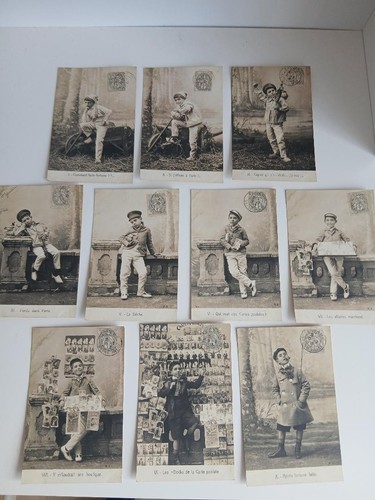 Dix cartes postales - , anciennes