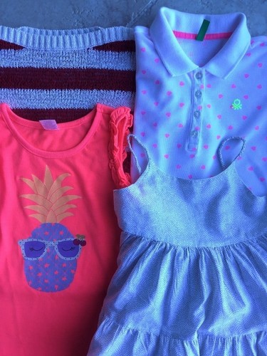 Lot vêtements fille - 8-9, ans