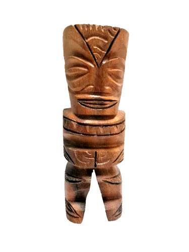 Statuette bois - en,