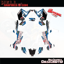 4 Suzuki LTR 450 ATV stickers decals graphics kit 2006 2007 2008 2009 2012 2014