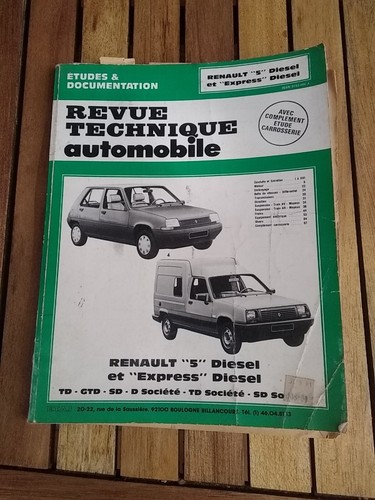 Revue technique renault - technique, 5