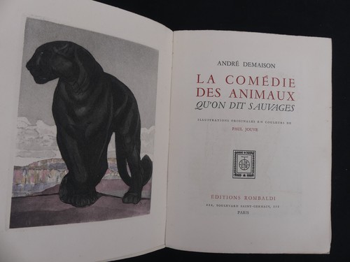 Livre comédie des - la, animaux