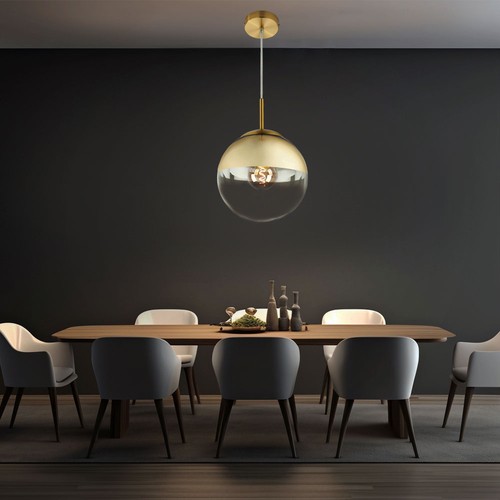 Lampe suspendue verre - suspendue, en
