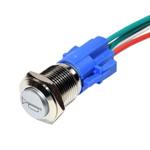12v pousseur bouton - pousseur, klaxon
