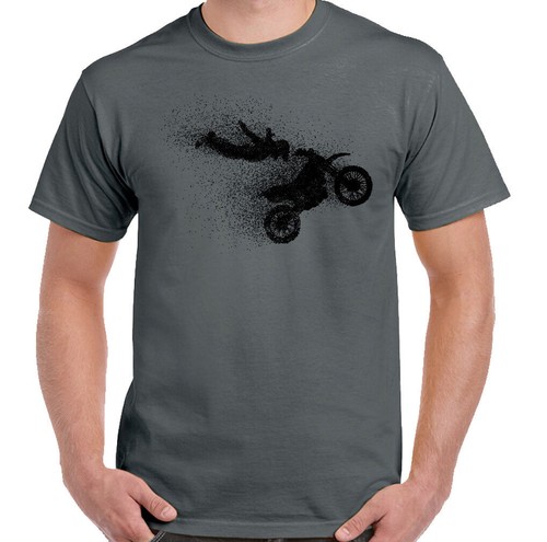 Motocross abstrait hommes - motocross,