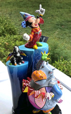 DISNEY FANTASIA 75th ANNIVERSARY FIGURINE By ROMERO BRITTO c 2015 EXCELLENT COND