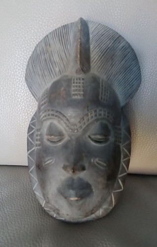 Ancien masque africain baoule - masque,