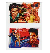 2 Blocs de timbres MONGOLIE - Elvis PRESLEY BF 2021 / 2022