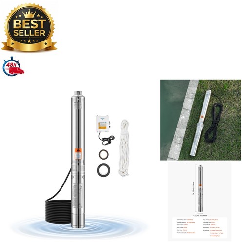 Vevor pompe immergée - vevor, 550w