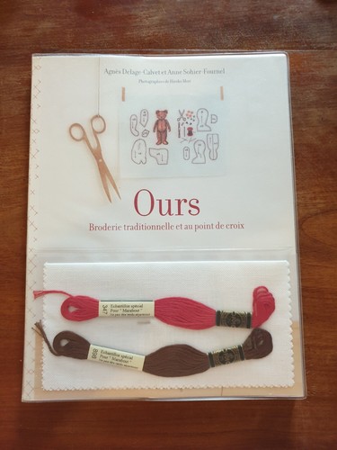 Ours broderie traditionnelle - broderie,