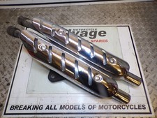 TRIUMPH BONNEVILLE SCRAMBLER 2006 - 2015:FULL EXHAUST SYSTEM:USED MOTORCYCLE