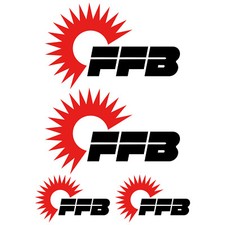 FFB XL autocollant sticker