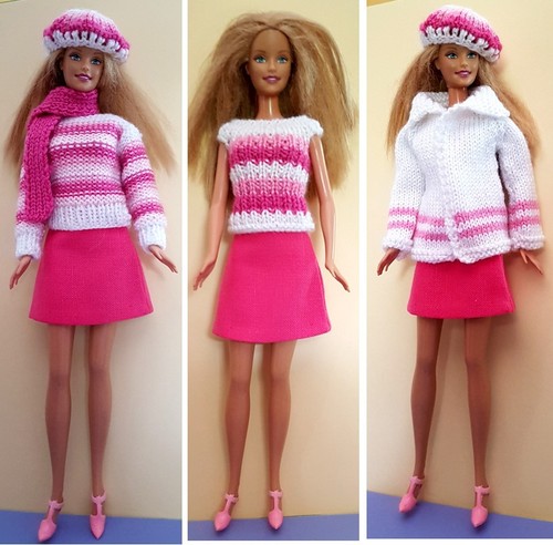 Barbie lot vêtements poupée - barbie,