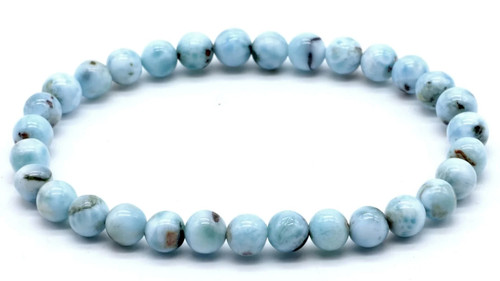 Bracelet larimar perles - —,