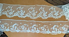 DENTELLE ANCIENNE - 2 volants