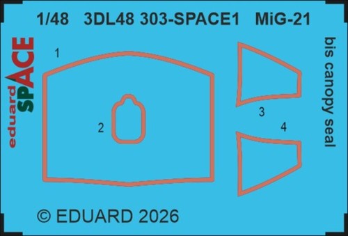 Mig 21bis canopy seal space - canopy,