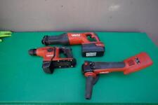 Hilti 36V Cordless Hammer drill, Grinder, Reciprocating Saw, Battery. New Set