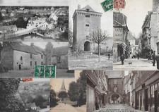 lot de 10 cartes postales