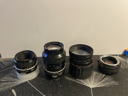 Lot objectifs nikon - lot,