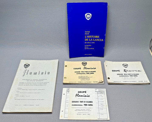 Gros lot catalogues lancia - gros,