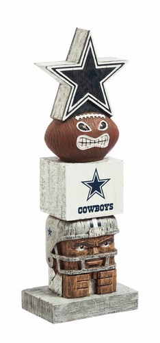 Nfl dallas cowboys tiki totem - tiki,